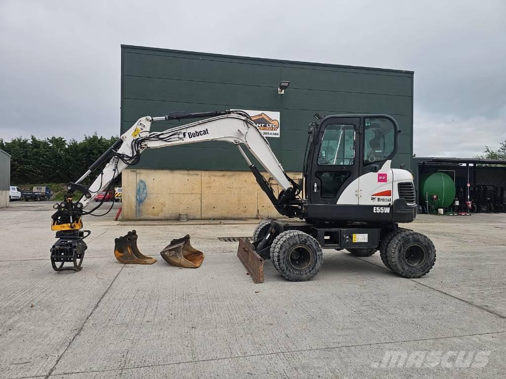 Bobcat E 55 W Hjulgrävare