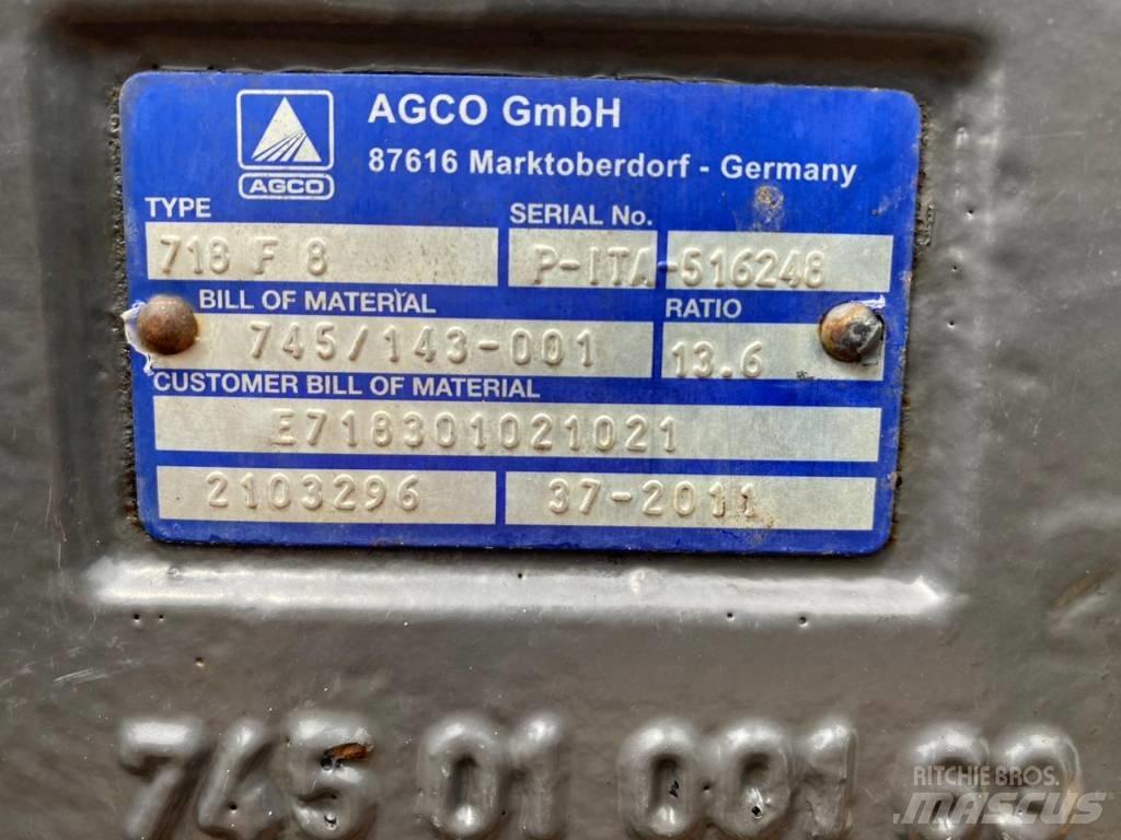 Fendt 820 FRONT AXLE Växellåda