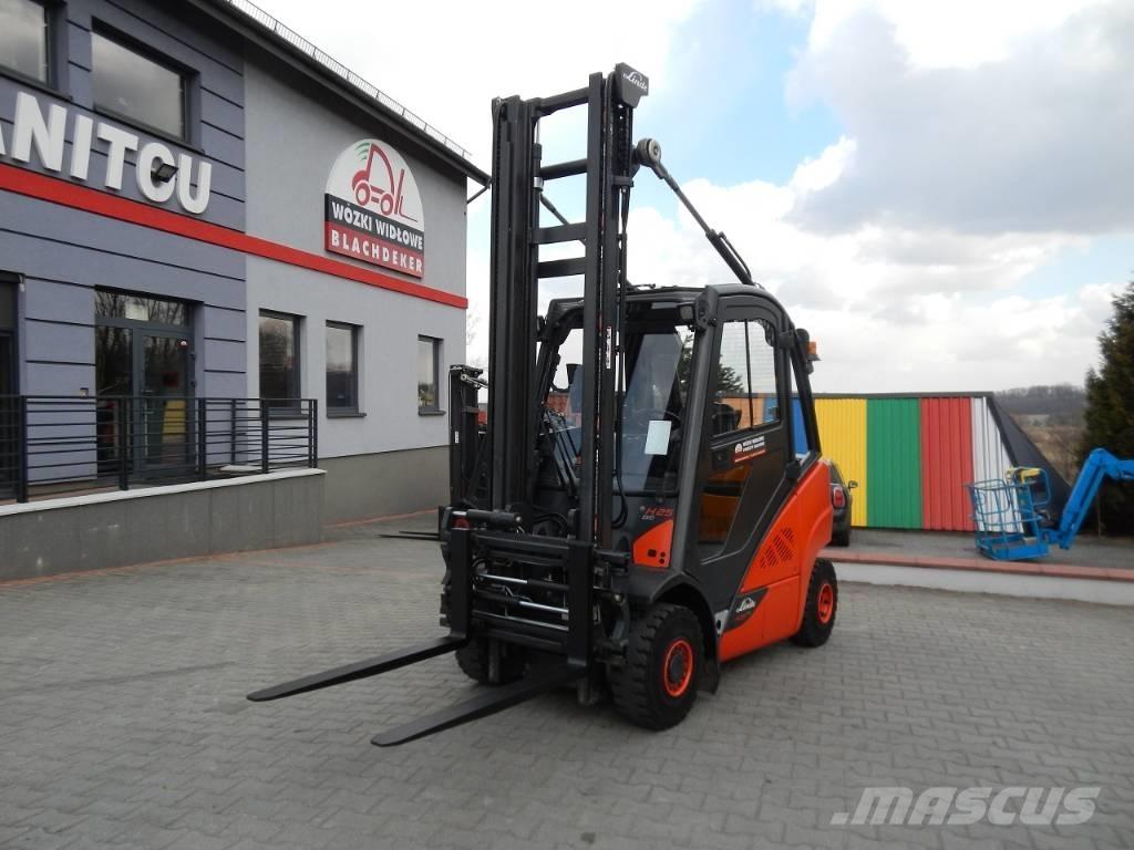 Linde H25D-02 Dieselmotviktstruckar
