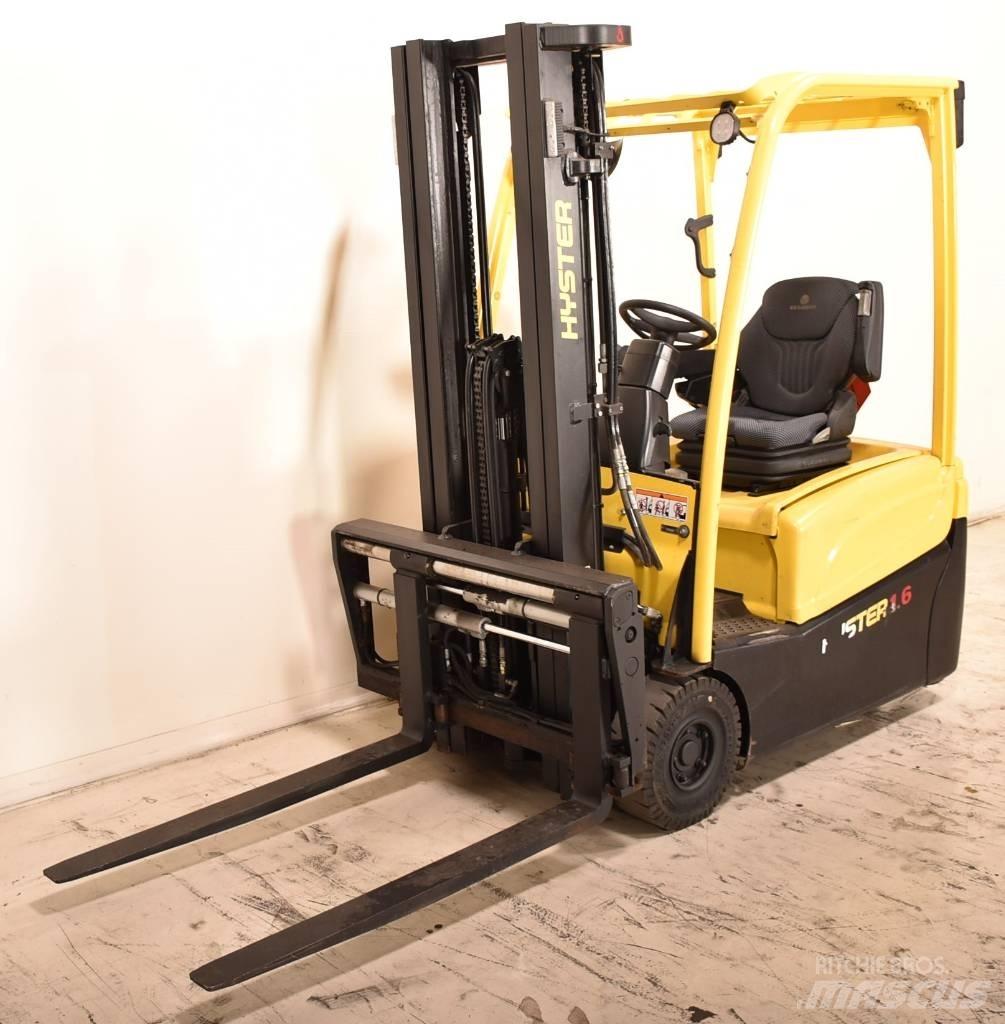 Hyster J1.6XNT Elmotviktstruckar