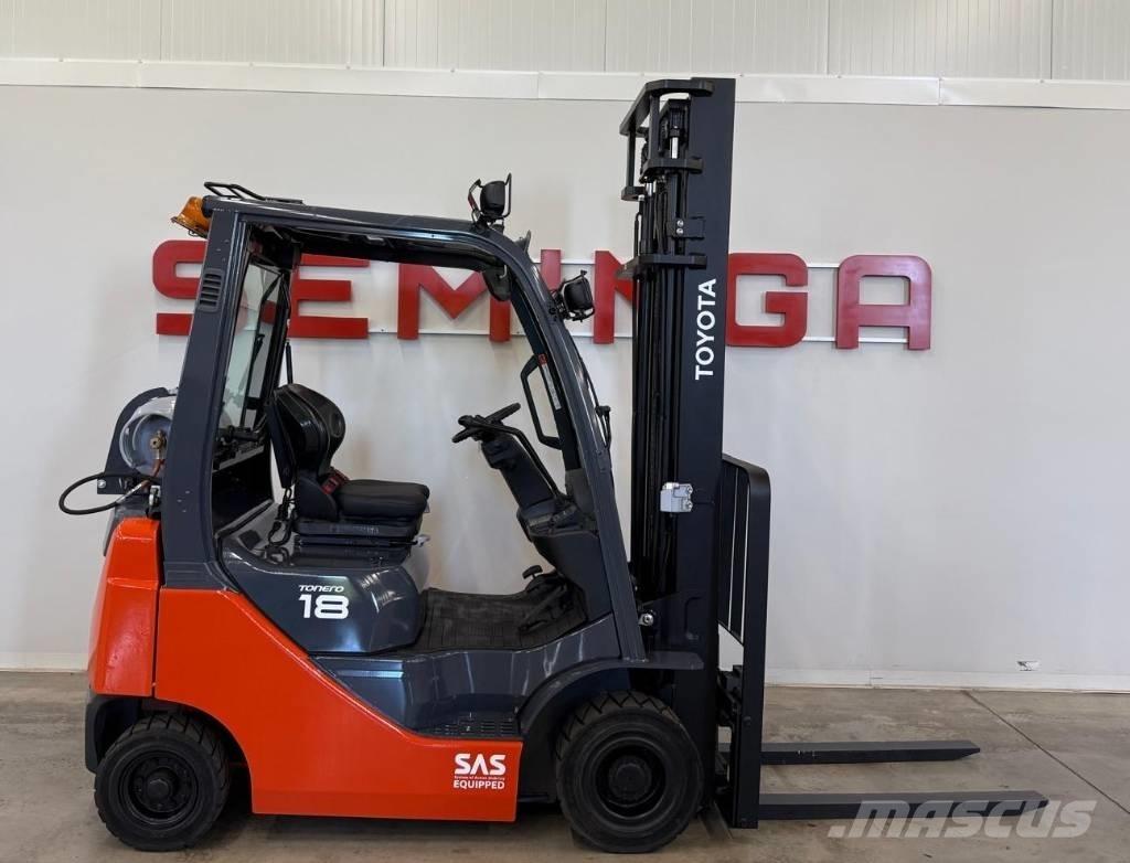 Toyota 10894 - 8FGF18 Gasolmotviktstruckar