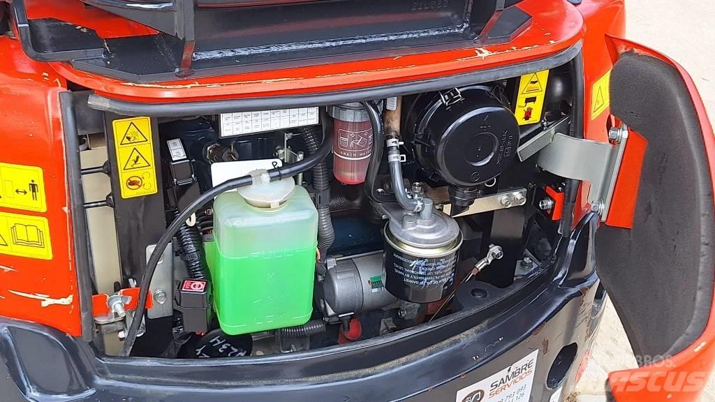 Kubota U 17-3a Minigrävare < 7t