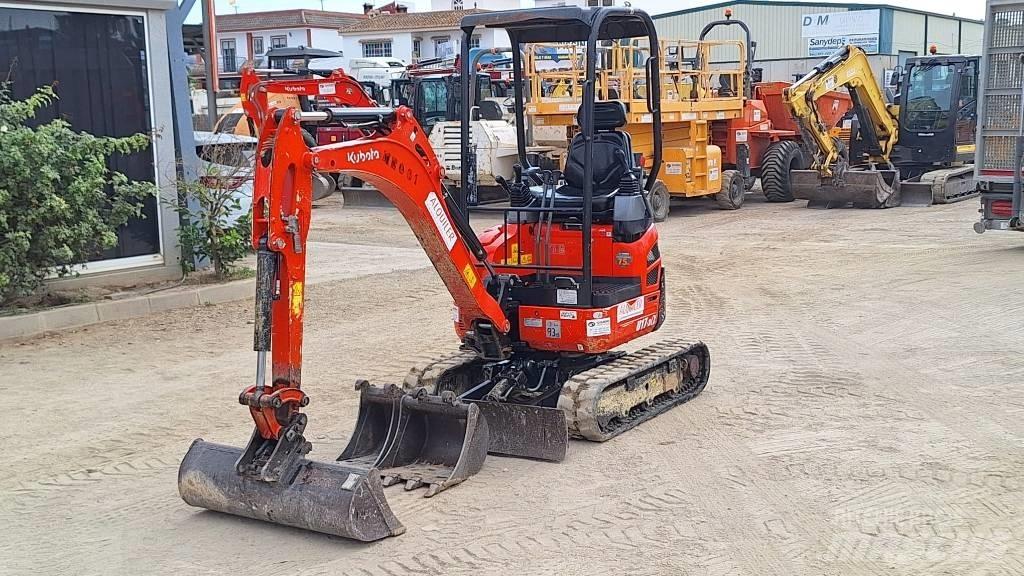 Kubota U 17-3a Minigrävare < 7t