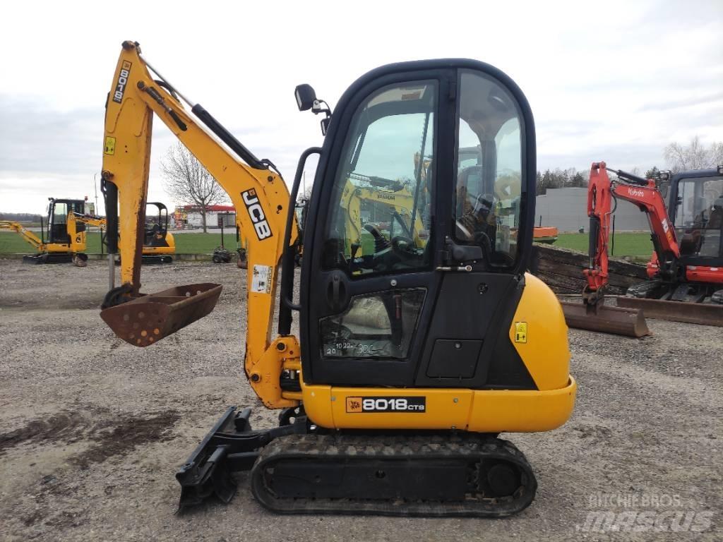 JCB 8018 CTS Minigrävare < 7t