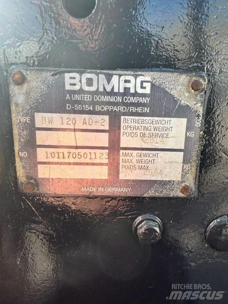 Bomag BW 120 AD-2 Tvåvalsvältar