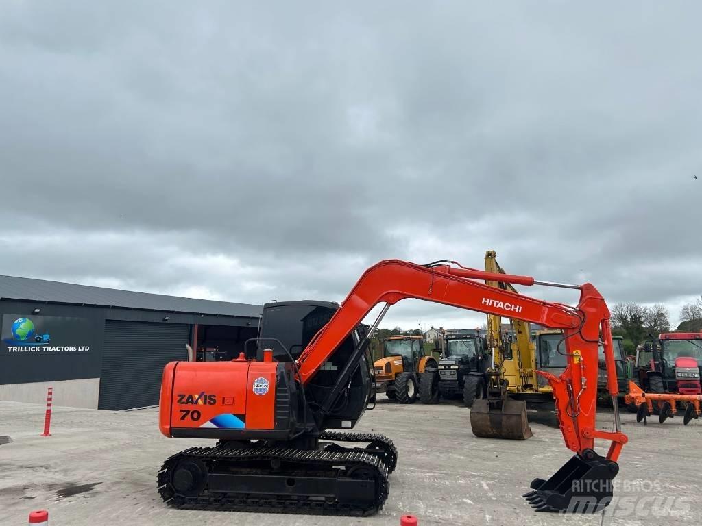 Hitachi Zaxis 70 Midigrävmaskiner 7t - 12t