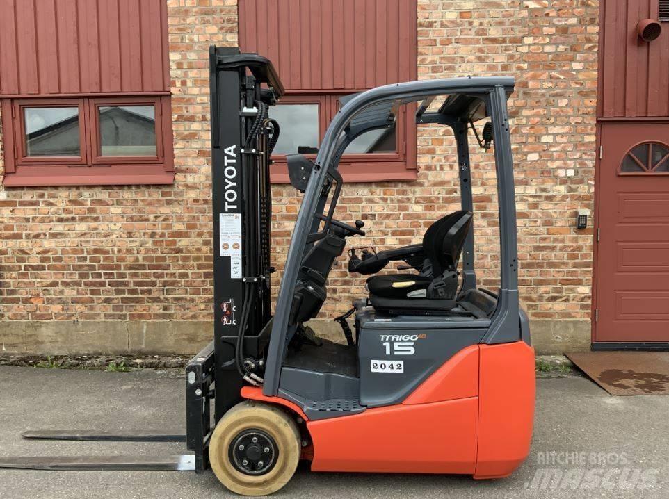 Toyota 8 FB E 15 T Elmotviktstruckar