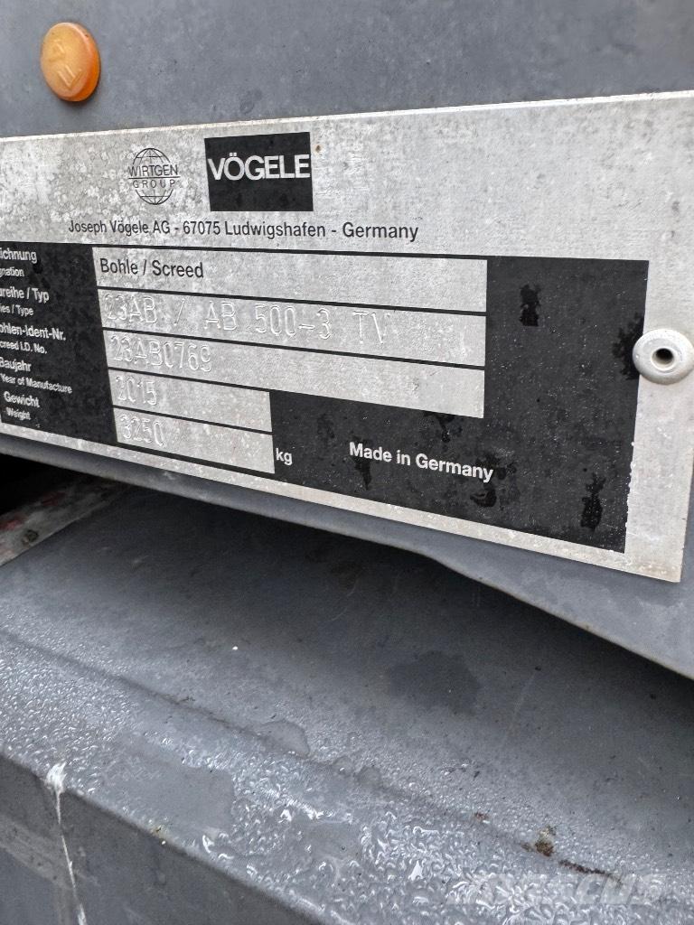 Vögele 1800-3 Asfaltsläggningsmaskiner