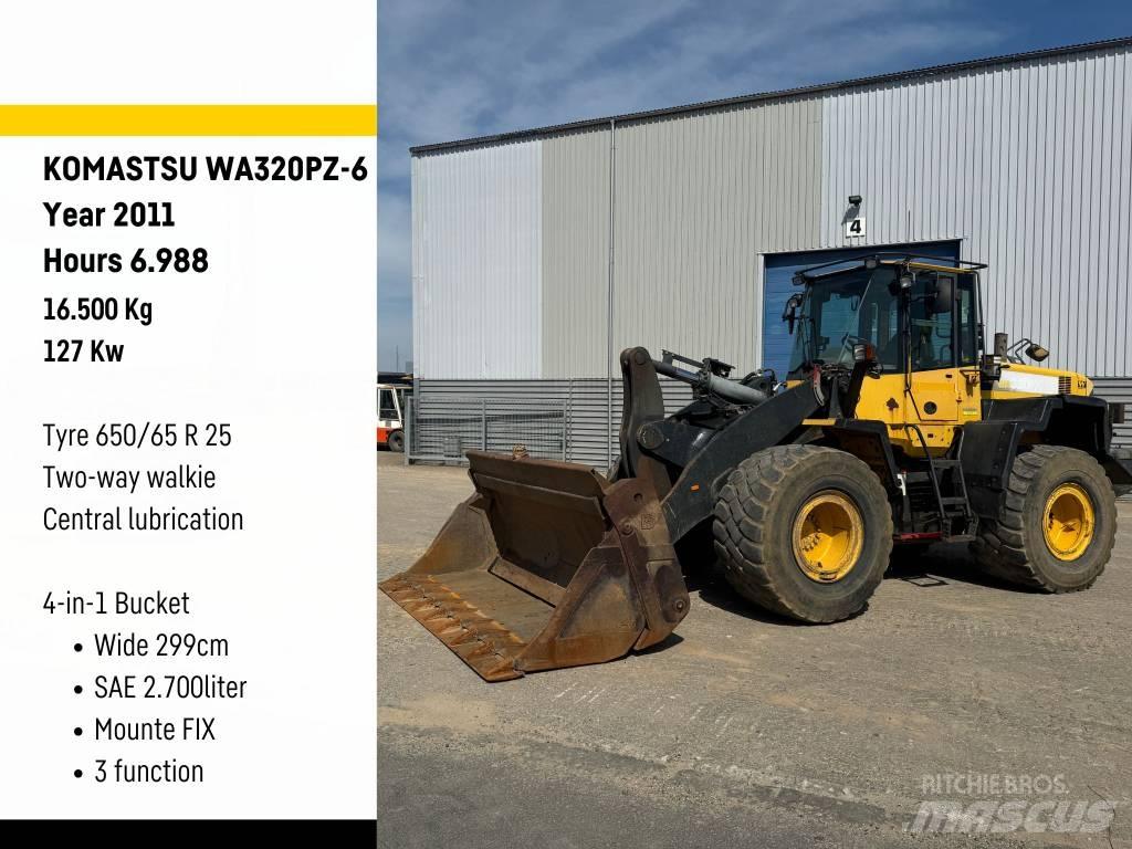 Komatsu WA320PZ-6 Hjullastare