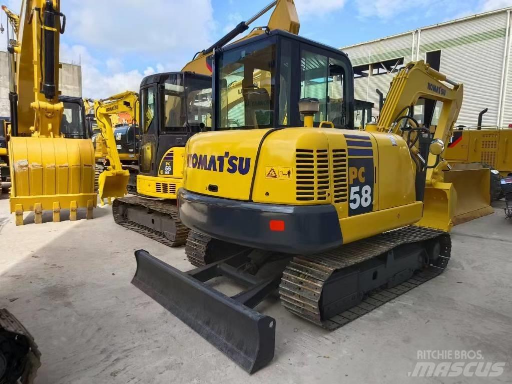 Komatsu pc58 Minigrävare < 7t