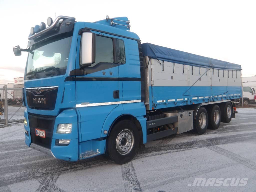MAN TGX 35.560 8x4 Spannmålsbil