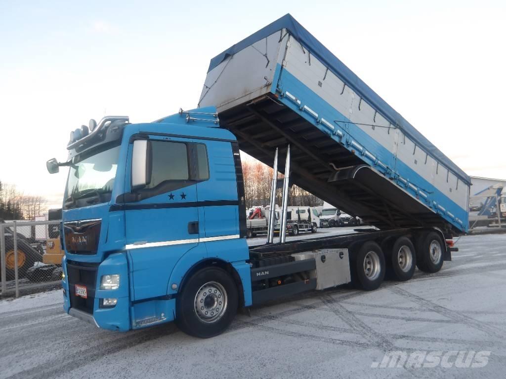 MAN TGX 35.560 8x4 Spannmålsbil
