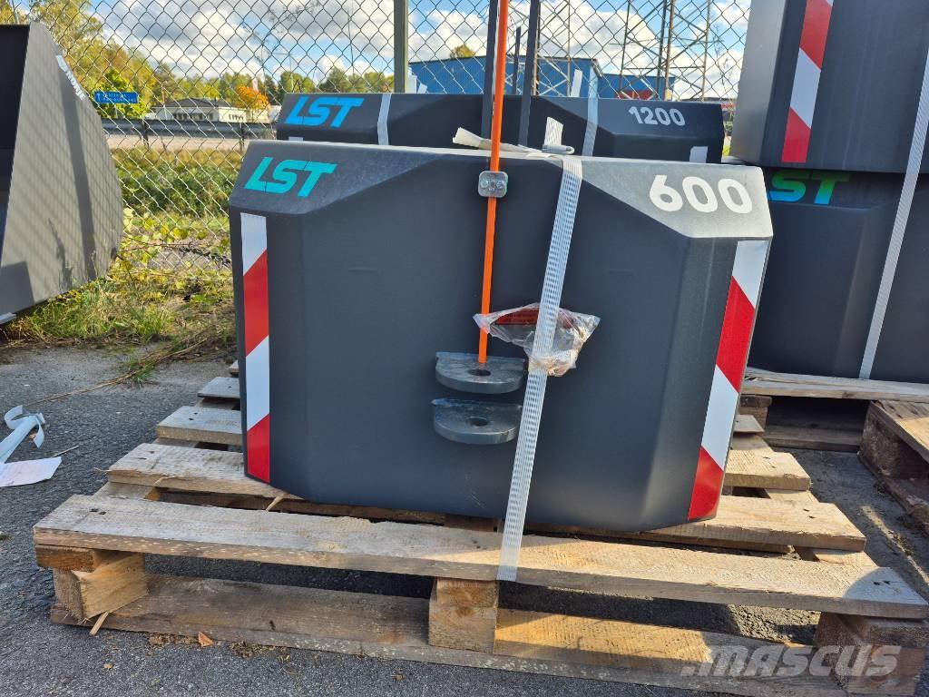 LST Frontvikt 600kg Lantbruk - Övrigt