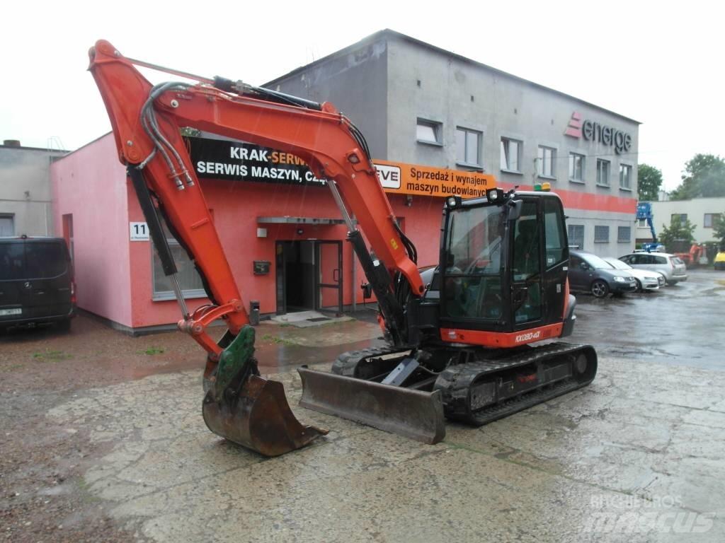 Kubota KX 080-4 Midigrävmaskiner 7t - 12t