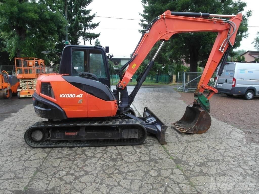 Kubota KX 080-4 Midigrävmaskiner 7t - 12t