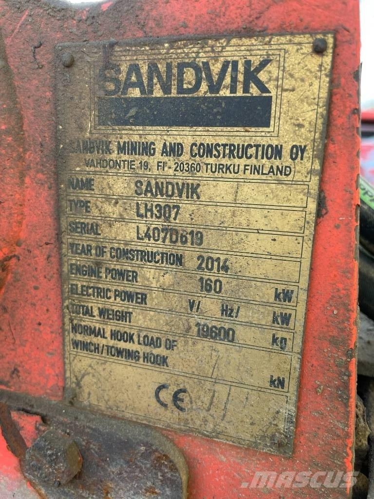 Sandvik LH 307 Gruvlastare