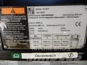 Hyster H 1.6 FT Gasolmotviktstruckar