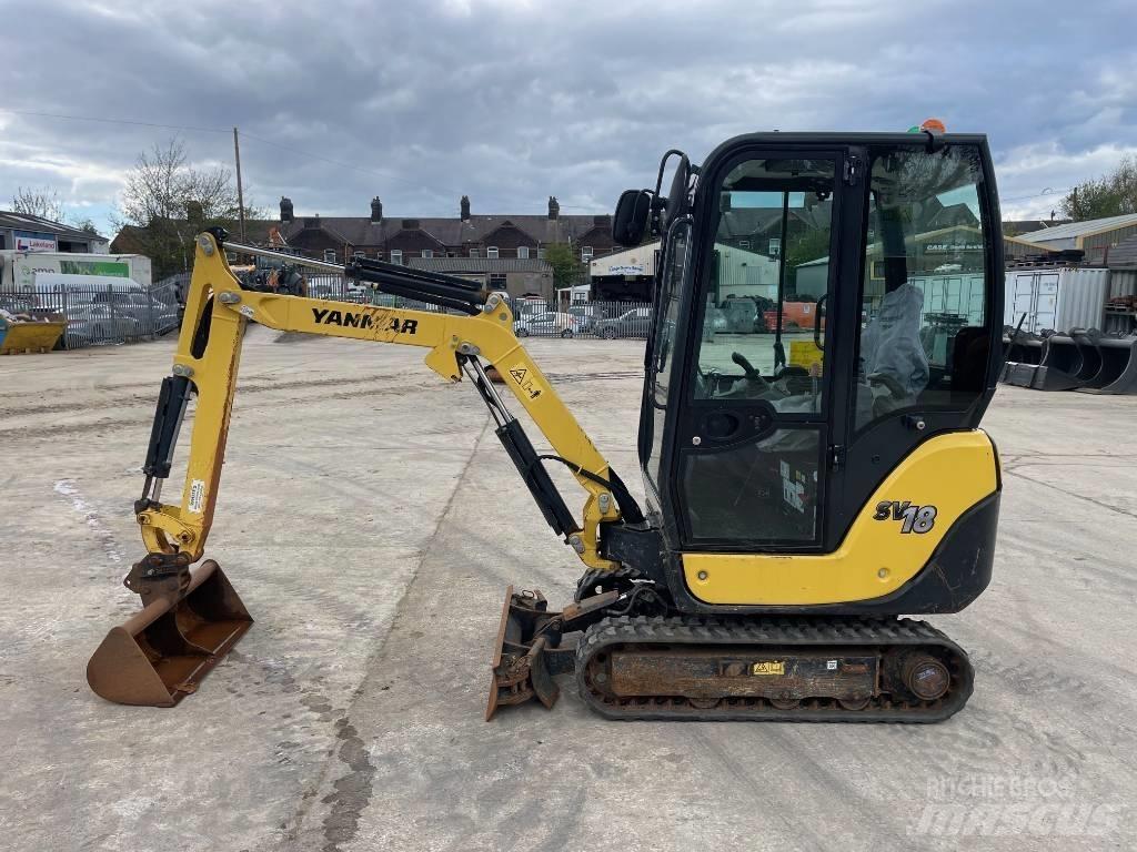 Yanmar SV 18 Minigrävare < 7t