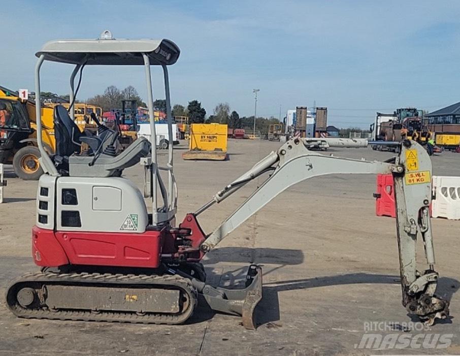Takeuchi TB 217 R Minigrävare < 7t