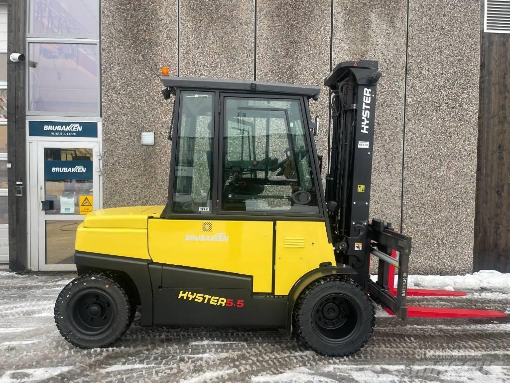 Hyster J5,5XN FLK Elmotviktstruckar