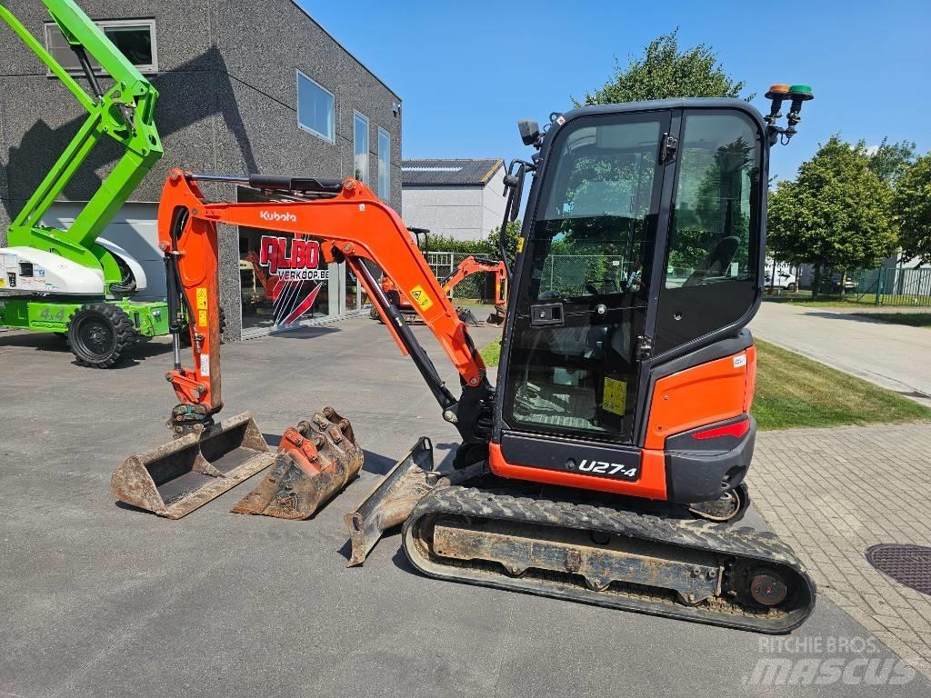 Kubota U 27-4 Minigrävare < 7t