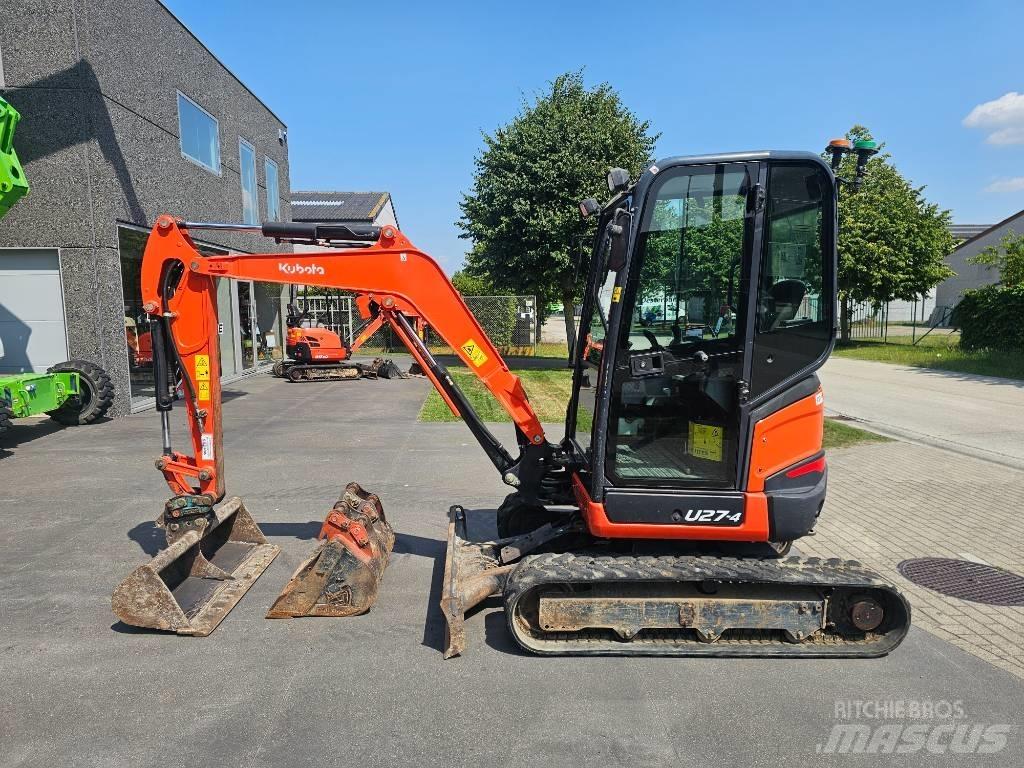 Kubota U 27-4 Minigrävare < 7t