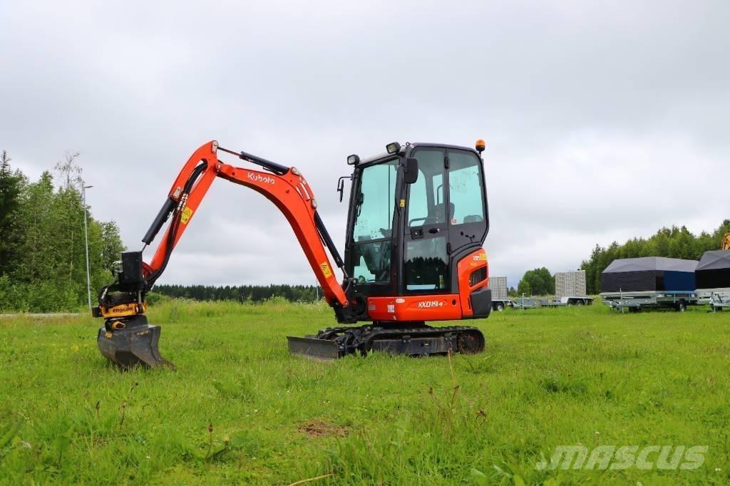 Kubota KX019-4 Minigrävare < 7t