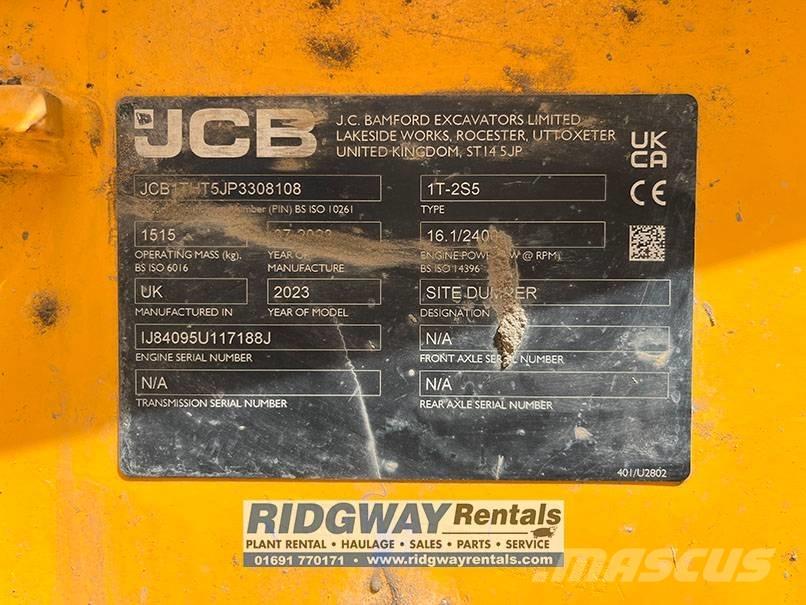 JCB 1T-2S5 Minidumprar