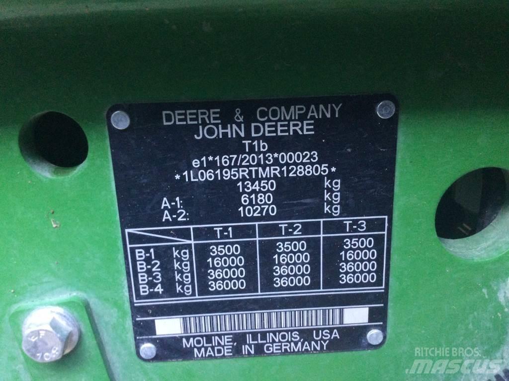 John Deere 6195R Traktorer