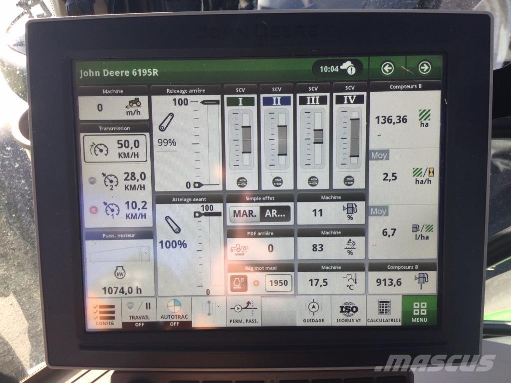 John Deere 6195R Traktorer