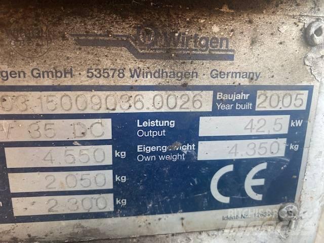 Wirtgen W 35 DC Asfaltskallfräsmaskiner