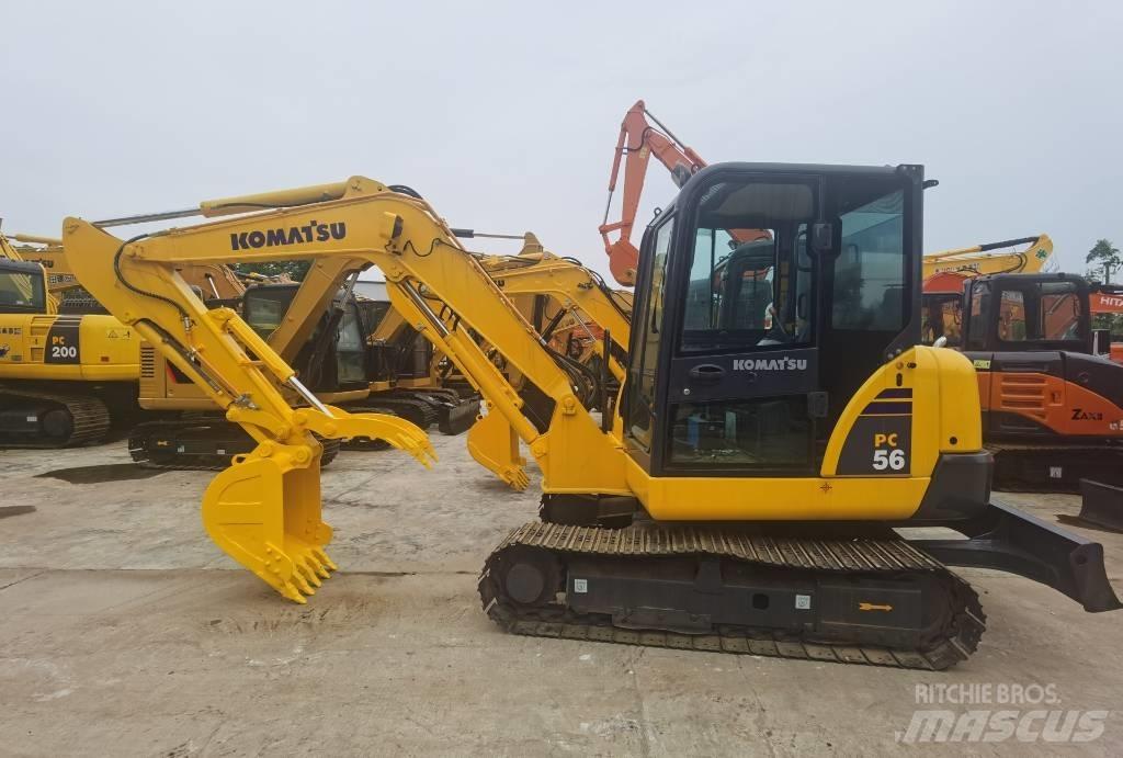 Komatsu PC 56-7 Minigrävare < 7t