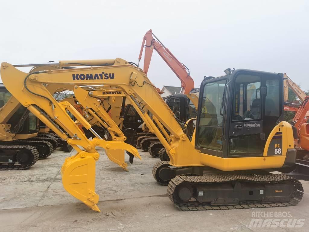 Komatsu PC 56-7 Minigrävare < 7t