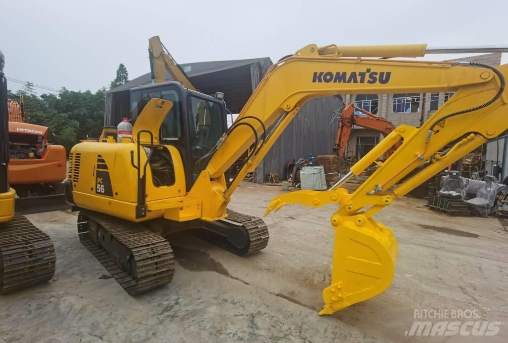 Komatsu PC 56-7 Minigrävare < 7t