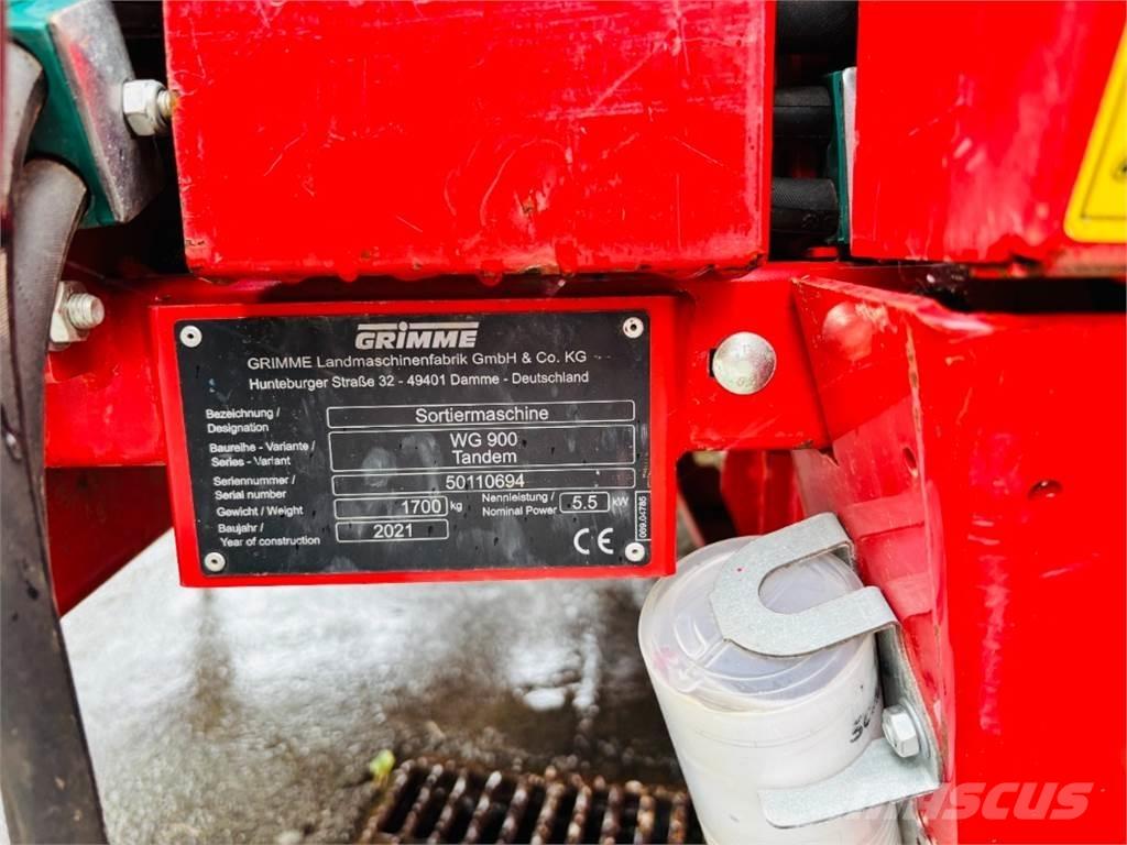 Grimme WG 900 Potatisodlingsutrustning - Övrigt