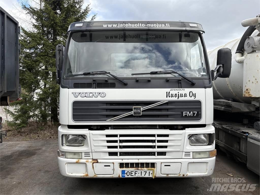 Volvo FM7 Lastväxlare med kabellift