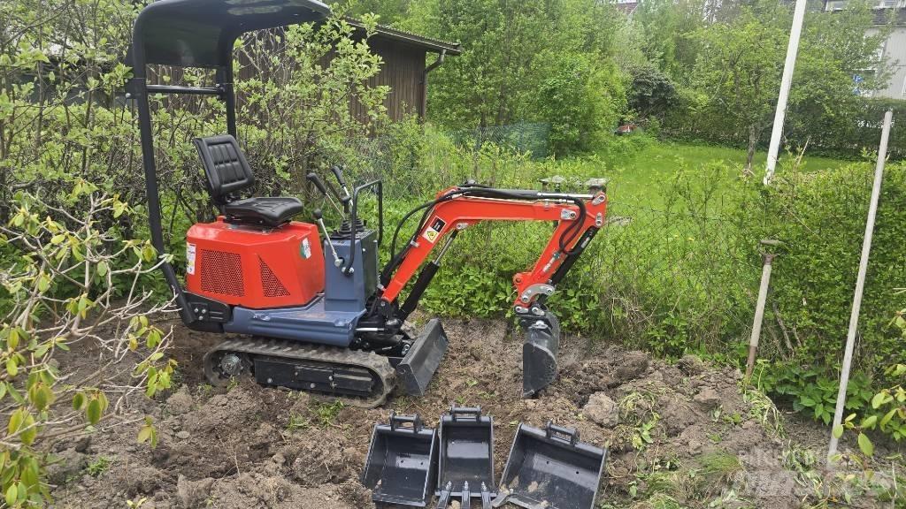 Minigrävmaskin 800kg Minigrävare < 7t