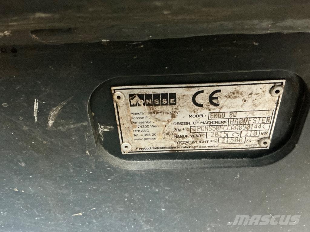 Ponsse ERGO 8W Skördare