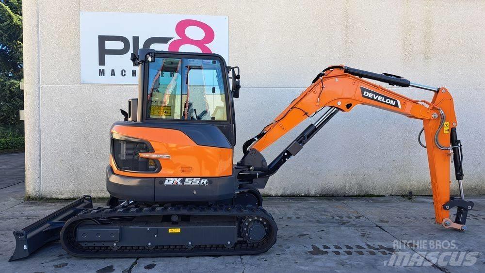 Develon DX 55 R-7 Minigrävare < 7t