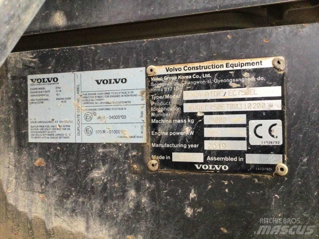Volvo EC 750 E Bandgrävare