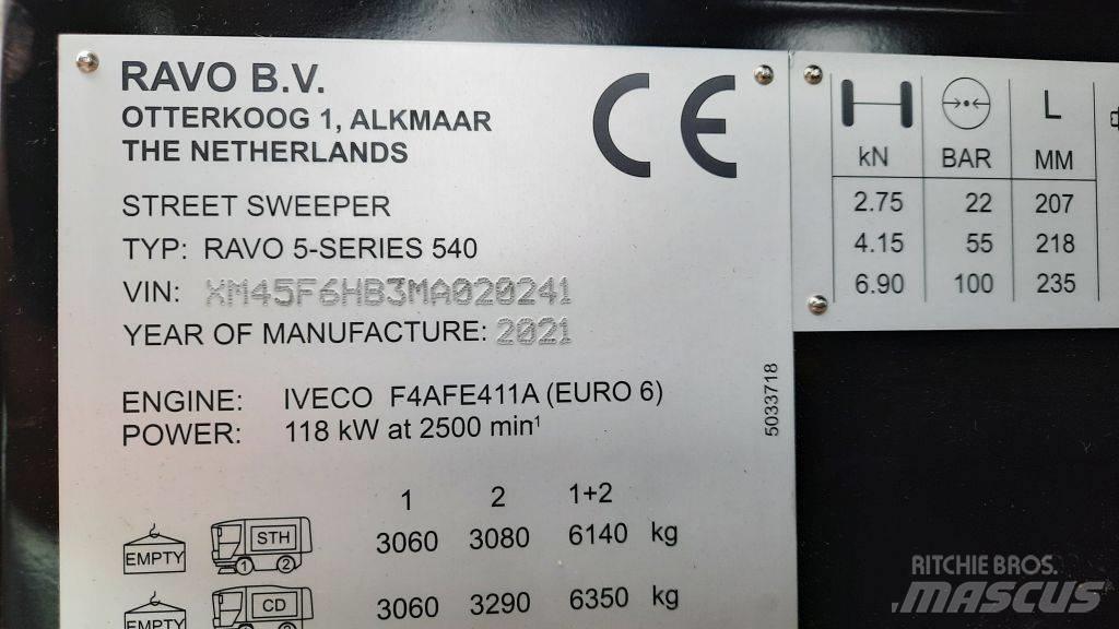 Ravo 540STH Sopmaskiner