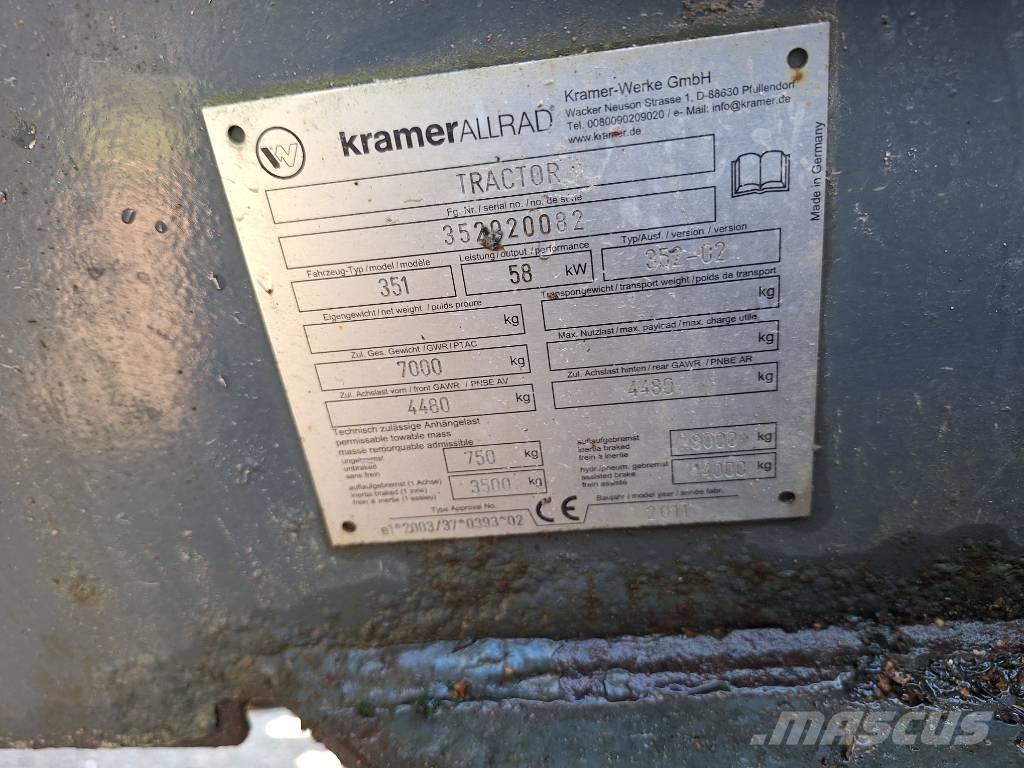 Kramer-allrad 780 Hjullastare