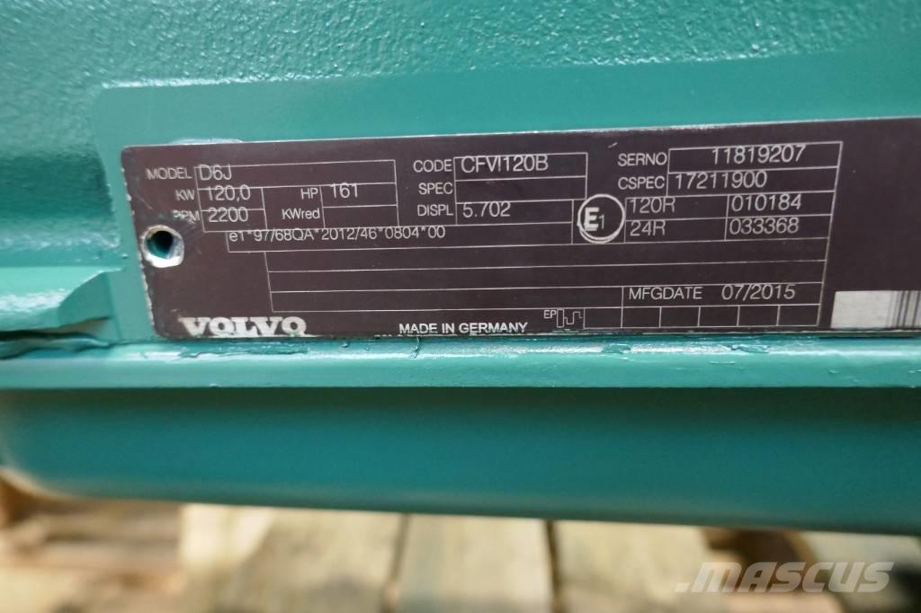 Volvo D6J Motorer