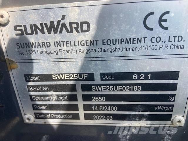 Sunward SWE 25 UF Minigrävare < 7t