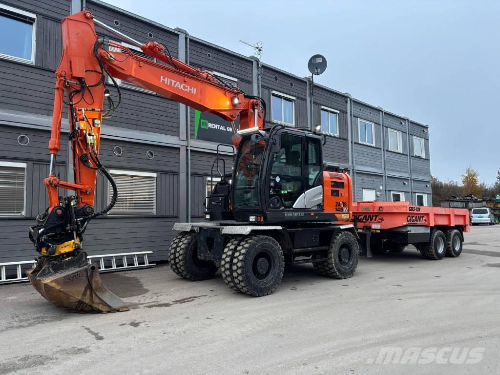 Hitachi ZX 145 W-6 Hjulgrävare