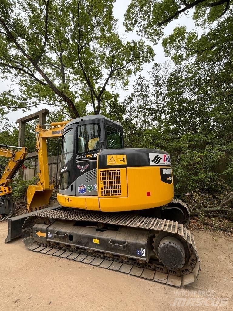 CAT pc 128us Midigrävmaskiner 7t - 12t