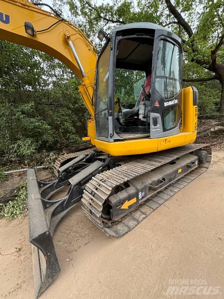 CAT pc 128us Midigrävmaskiner 7t - 12t