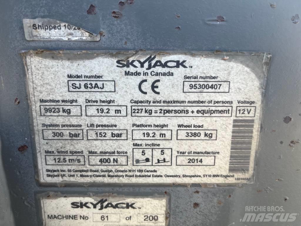SkyJack SJ 63 AJ Bomliftar