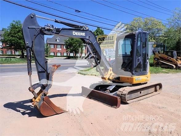 John Deere 50D Minigrävare < 7t