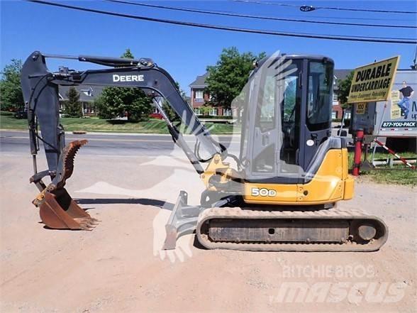 John Deere 50D Minigrävare < 7t